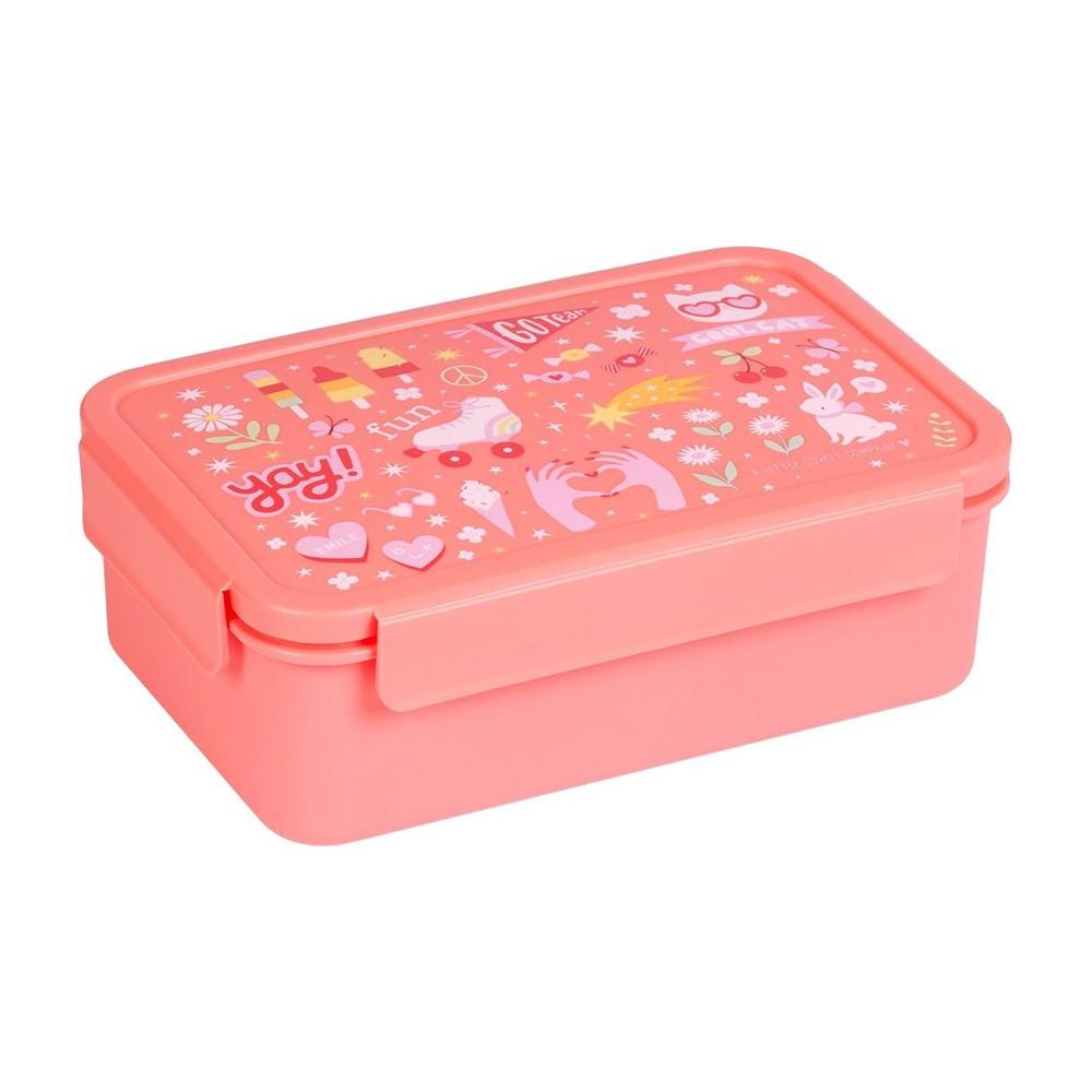 Φαγητοδοχείο Με Χωρίσματα 1.2lt (22x14.5x7) Α Little Lovely Company Fun BBFUCO72
