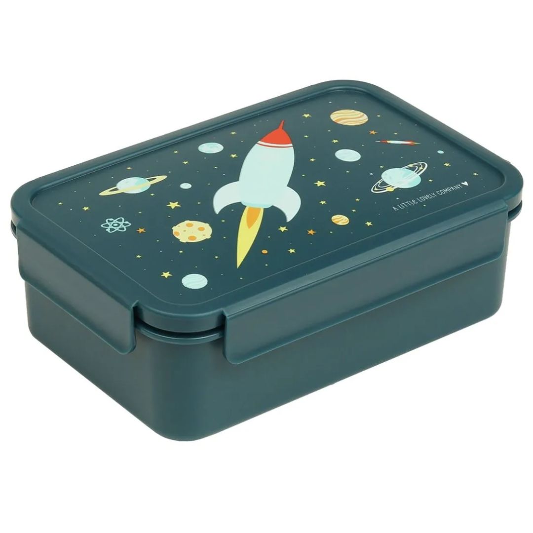 Φαγητοδοχείο Με Χωρίσματα 1.2lt (22x14.5x7) Α Little Lovely Company Space BBSPBU64