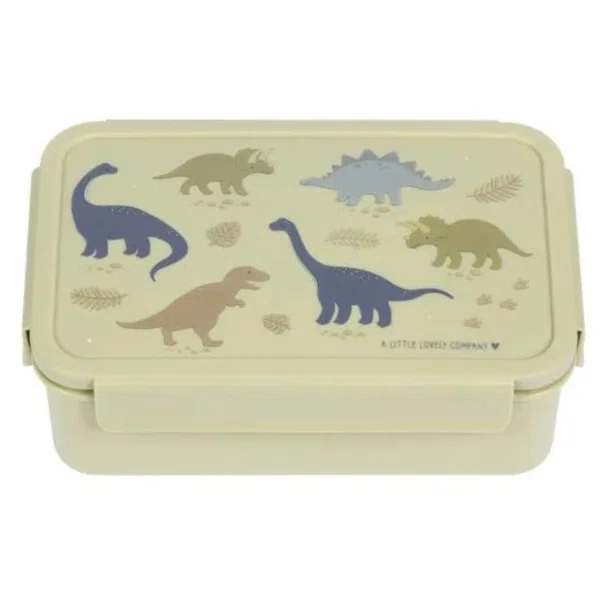 Φαγητοδοχείο Με Χωρίσματα 1.2lt (22x14.5x7) Α Little Lovely Company Dinosaurs SBDIGR58