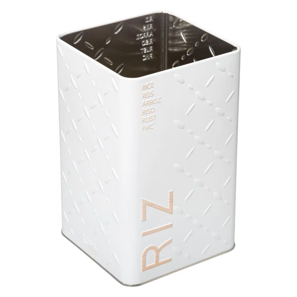 Δοχείο Για Ρύζι 1.25kg (Φ10.5x18.5) F-V Embossed 3D 169296