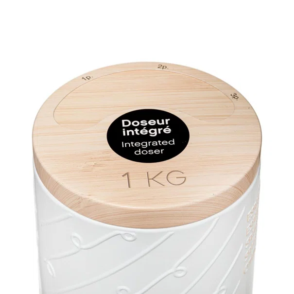 Δοχείο Για Ζυμαρικά 1kg (Φ8.5x28) F-V Embossed 3D 169298