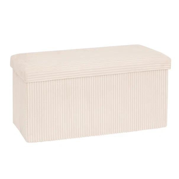 Ταμπουρέ Με Αποθηκευτικό Χώρο (76x38x38) A-S Arum Ivory 207382A