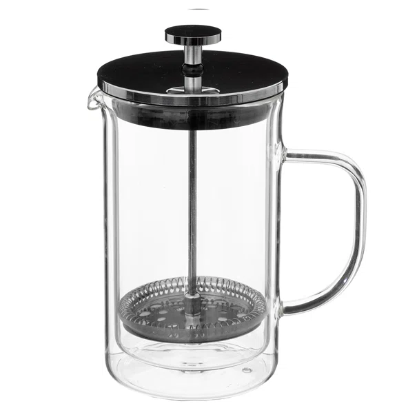 Καφετιέρα Γαλλικού Χειρός Με Έμβολο 600ml S-D Clea 176998