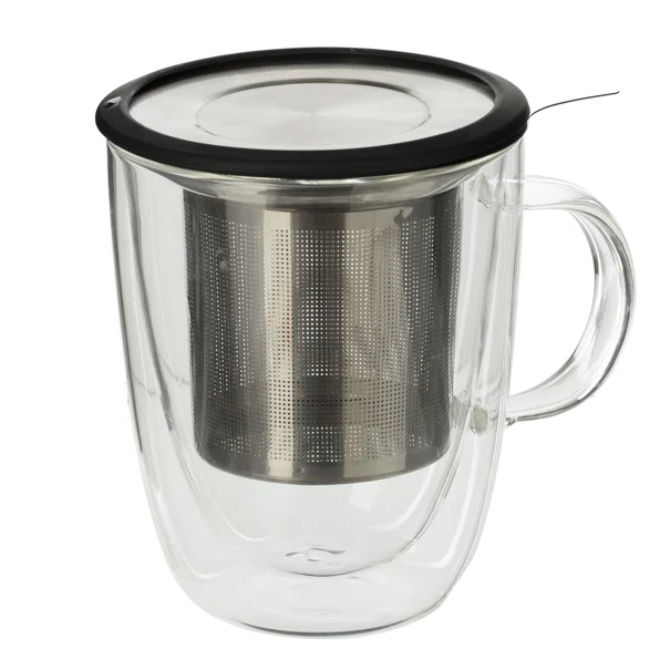 Τσαγιέρα/Κούπα Με Φίλτρο 300ml S-D Clea 154367