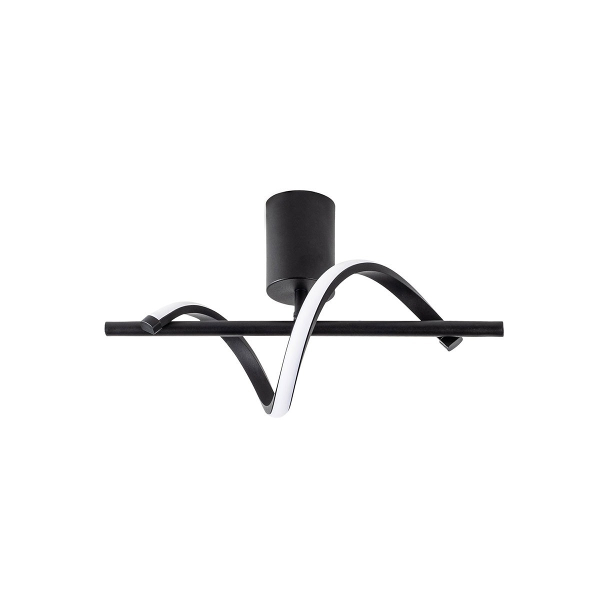 Φωτιστικό Οροφής Μονόφωτο LED A-G Likma 119FRS1509 Black