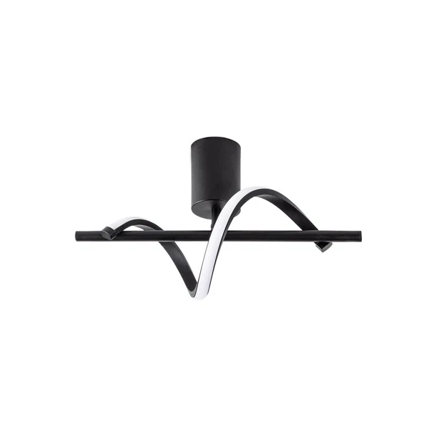 Φωτιστικό Οροφής Μονόφωτο LED A-G Likma 119FRS1509 Black