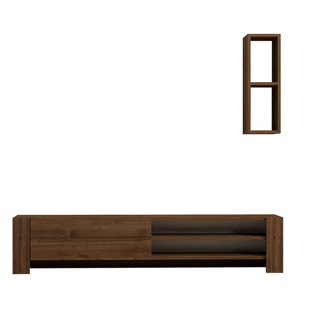 Σύνθετο Σαλονιού (160x26.8x33) A-G Naz 835PUQ4530 Walnut