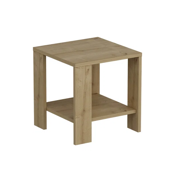 Βοηθητικό Τραπεζάκι (40x40x42) A-G Midi Yan 362ANT1109 Oak