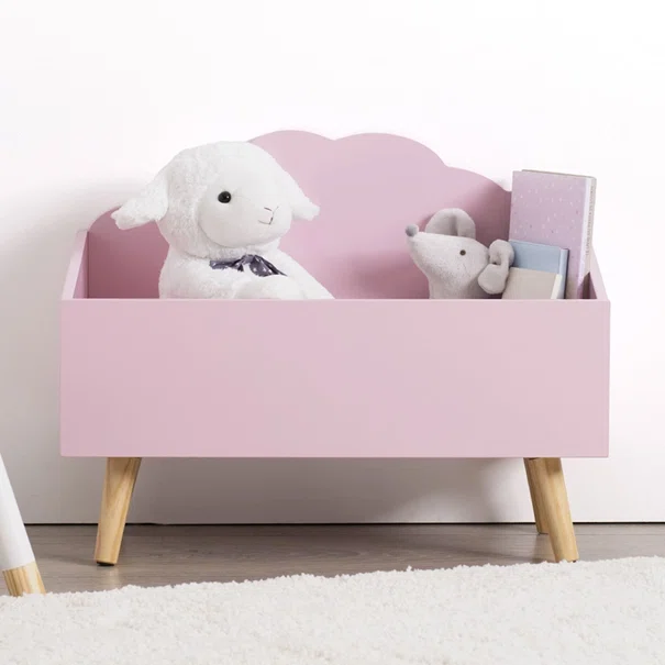 Κουτί Αποθήκευσης Παιχνιδιών (58x28x45.5) A-S Cloud Pink 127156A