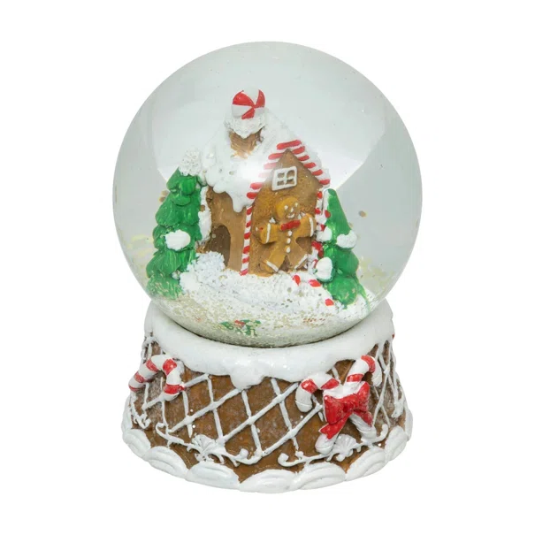 Χριστουγεννιάτικη Χιονόμπαλα (Φ8x10.2) A-S Gingerbread 199143