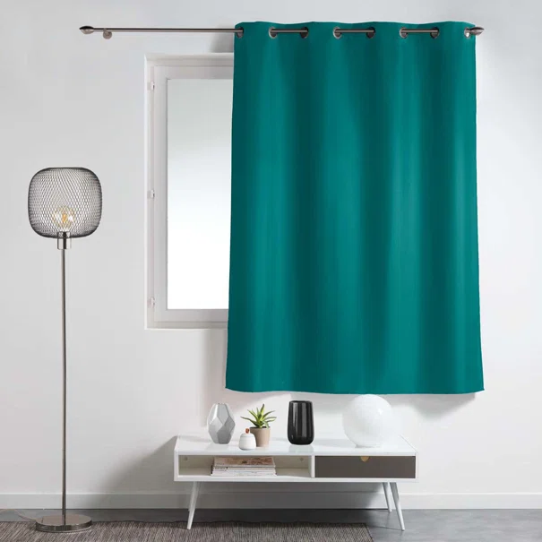 Κουρτίνα Παραθύρου (140x180) Με Τρουκς L-C Essentiel Blue Peacock 1612660