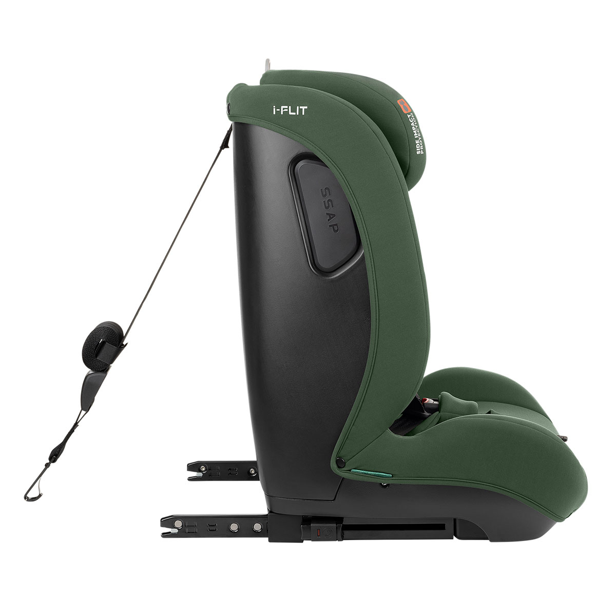 Κάθισμα Αυτοκινήτου Isofix (76-150Εκ Ύψος) Kikka Boo I-Flit I-Size Army Green Βρεφικά Καθίσματα Spitishop