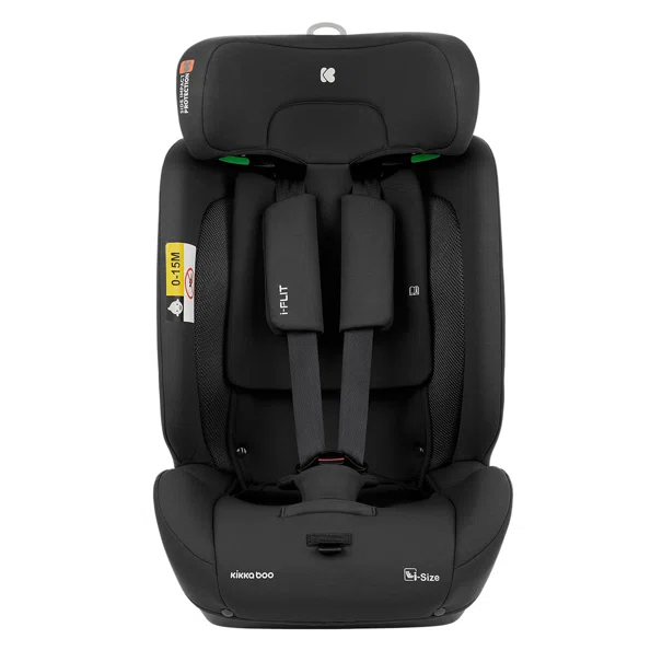 Κάθισμα Αυτοκινήτου ISOfix (76-150εκ. Ύψος) Kikka Boo i-Flit i-Size Black