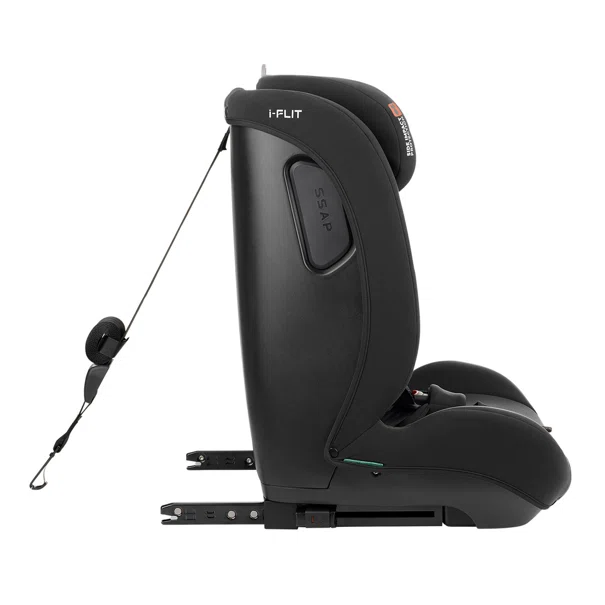 Κάθισμα Αυτοκινήτου ISOfix (76-150εκ. Ύψος) Kikka Boo i-Flit i-Size Black