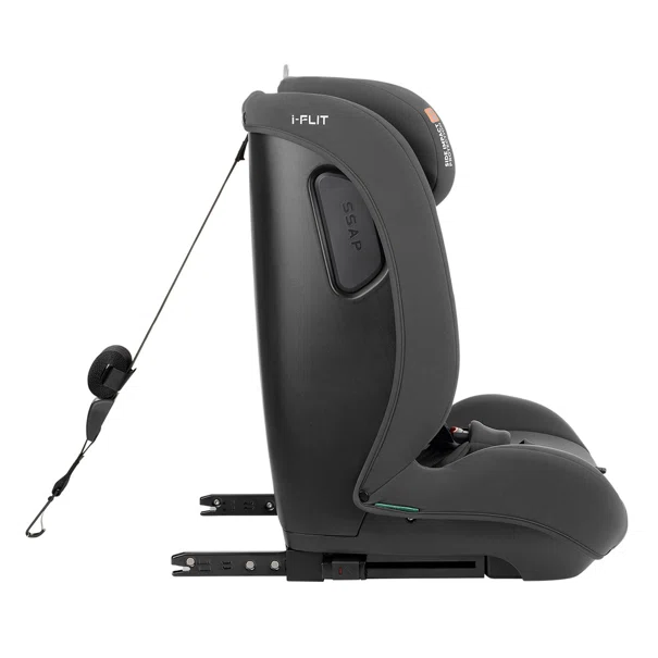 Κάθισμα Αυτοκινήτου ISOfix (76-150εκ. Ύψος) Kikka Boo i-Flit i-Size Dark Grey