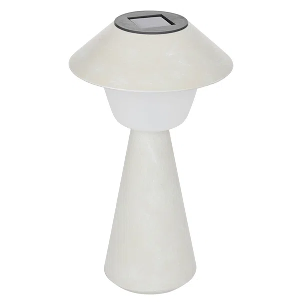 Επιτραπέζιο Ηλιακό Φωτιστικό (Φ18x31.8) A-S Damon Beige 213755A