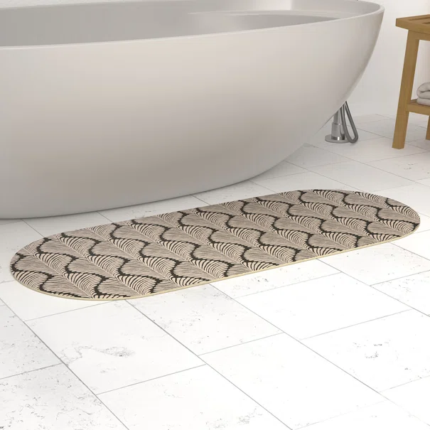 Υπεραπορροφητικό Πατάκι Μπάνιου (50x120) F-V Mat Round 206746_1