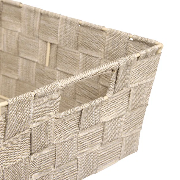 Καλάθι Αποθήκευσης (28x20x11) F-V Lise Beige 211420B