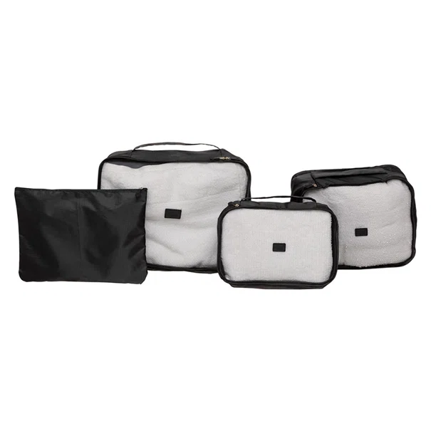 Θήκες Οργάνωσης Ταξιδίου (Σετ 6τμχ) F-V Aloha 209360 Black
