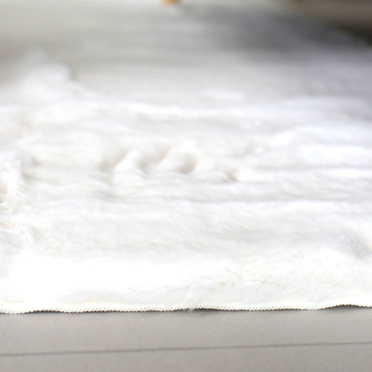 Xαλί Διαδρόμου Γούνινο (80X200) Ravelia Fluffy Cream Χαλιά Χειμωνιάτικα Spitishop