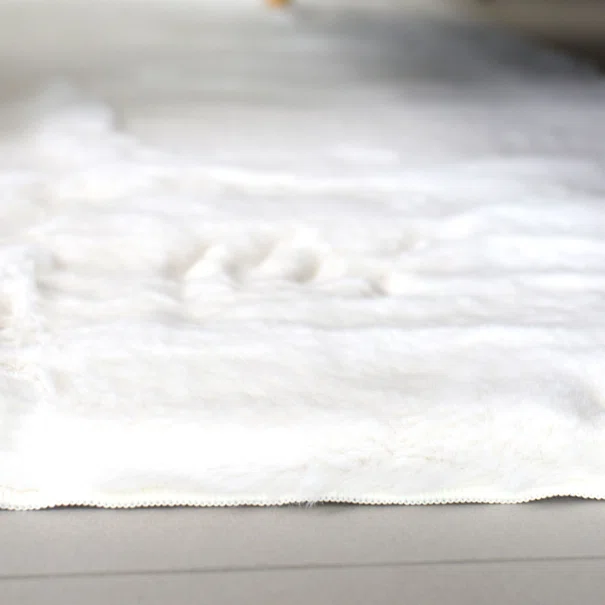Χαλιά Κρεβατοκάμαρας Γούνινα (Σετ 3τμχ) Ravelia Fluffy Cream