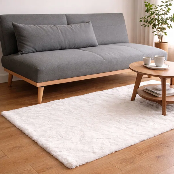 Xαλί Διαδρόμου Γούνινο (80x150) Ravelia Fluffy Cream