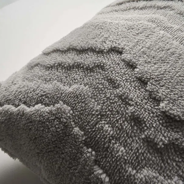 Διακοσμητική Μαξιλαροθήκη Fleece (43x43) Gofis Home Claudette Weed Grey 171/07