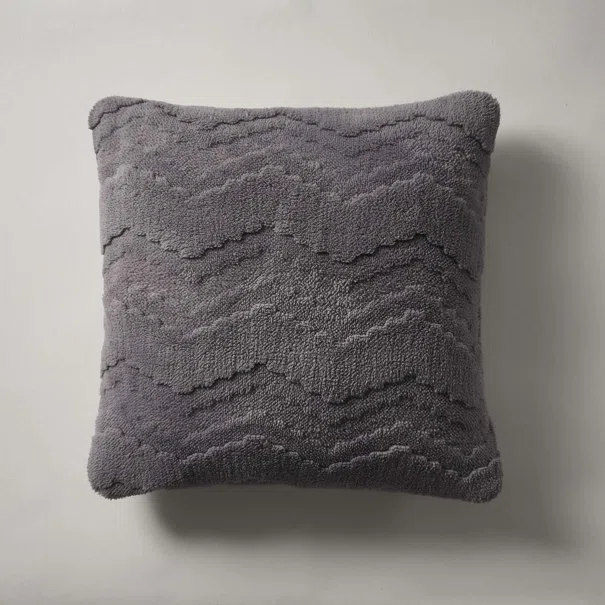 Διακοσμητική Μαξιλαροθήκη Fleece (43x43) Gofis Home Claudette Pearl Grey 171/15