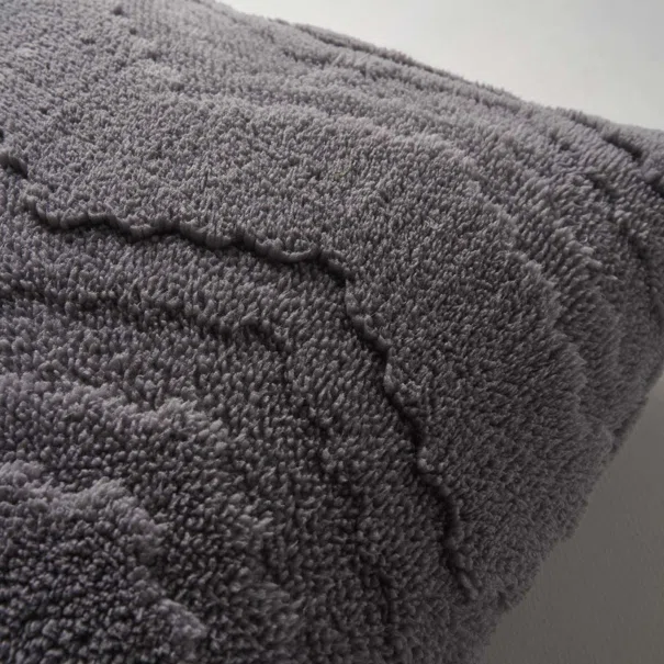 Διακοσμητική Μαξιλαροθήκη Fleece (43x43) Gofis Home Claudette Pearl Grey 171/15