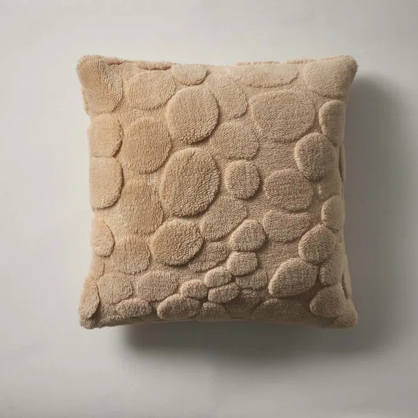 Διακοσμητική Μαξιλαροθήκη Fleece (43x43) Gofis Home Drusilla Achillea Yellow 168/04