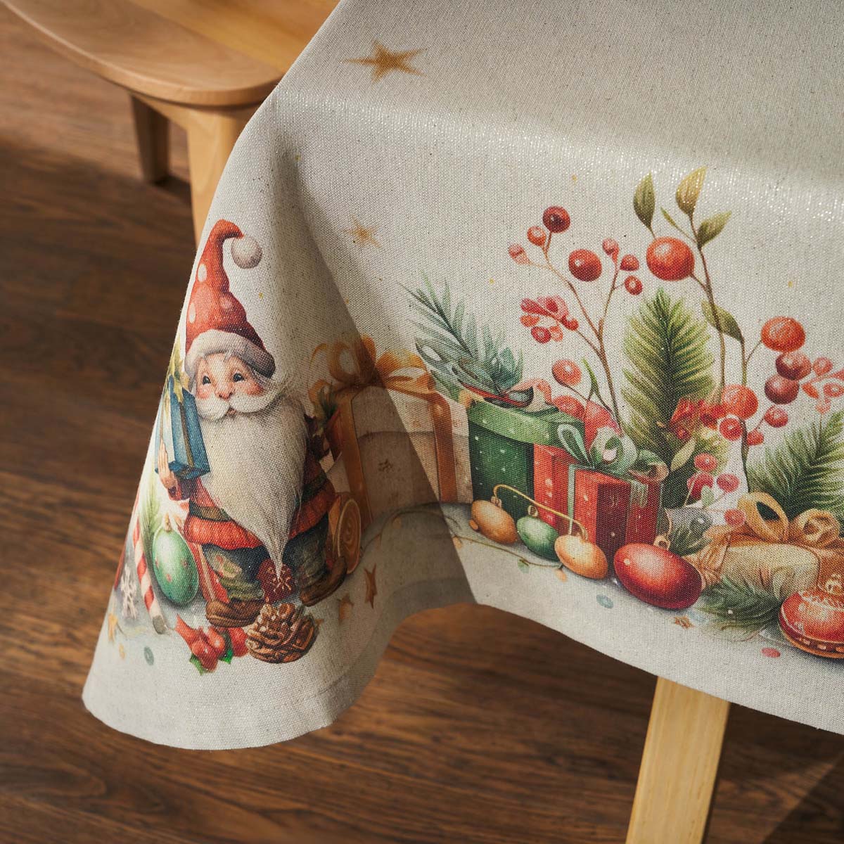 Χριστουγεννιάτικο Τραπεζομάντηλο (135x135) Gofis Home Xmas 210