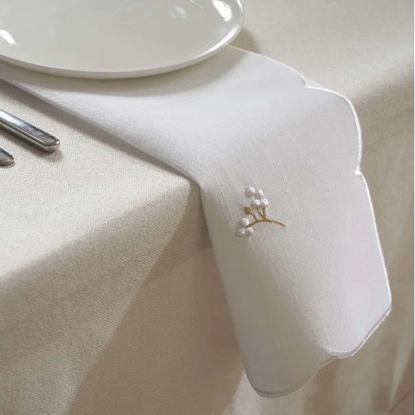 Πετσέτα Φαγητού (45x45) Gofis Home White 191