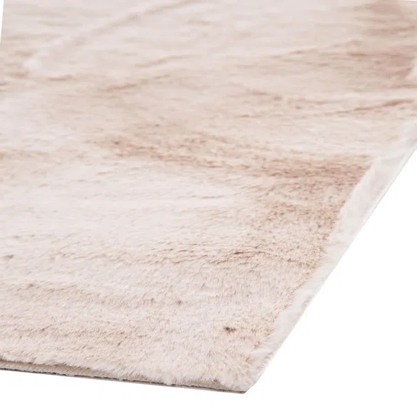 Χαλί Διαδρόμου Γούνινο (67x140) Royal Carpet Bunny Rabbit Beige