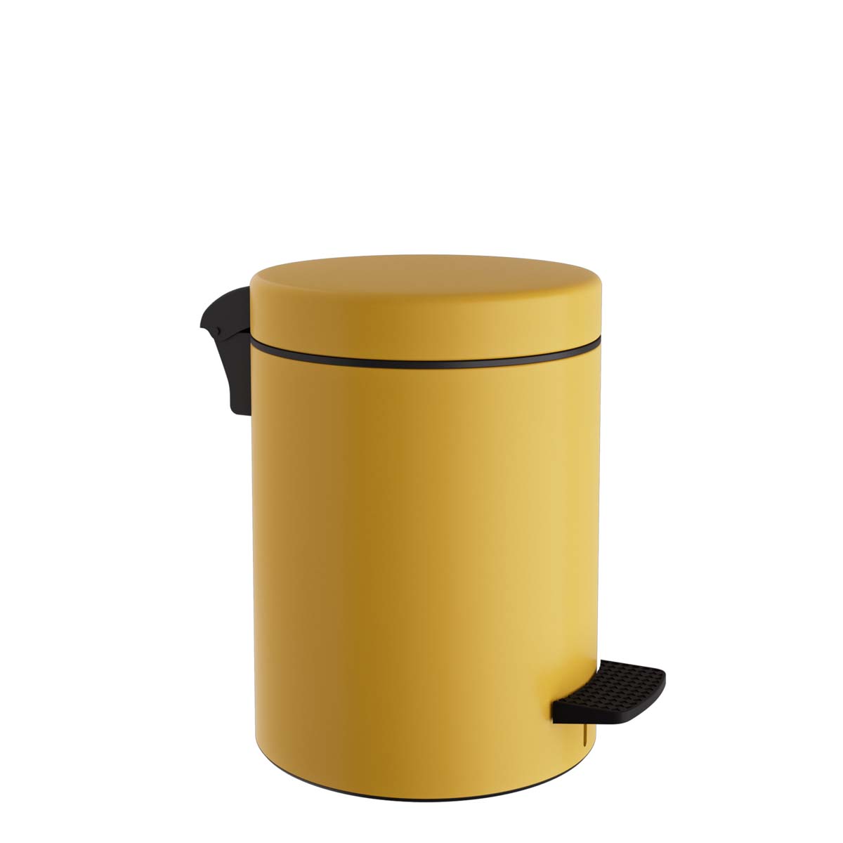 Κάδος Απορριμμάτων Μπάνιου (Φ20x28) Pam & Co 5lt 96 Yellow