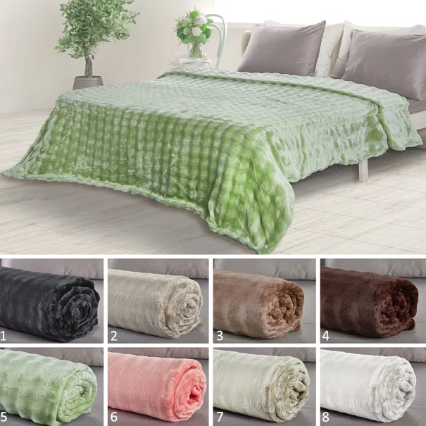 Κουβέρτα Fleece Μονή (160x220) Whitegg KB158