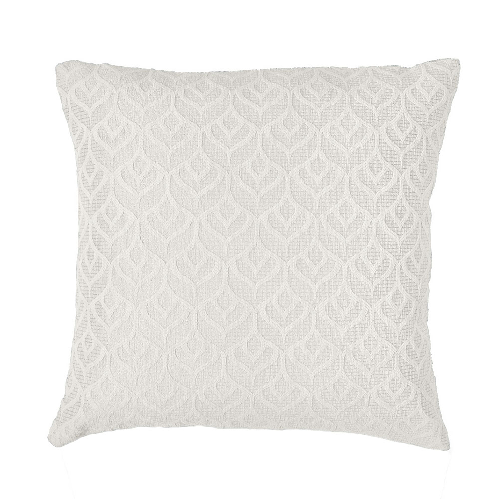 Διακοσμητική Μαξιλαροθήκη (42x42) Whitegg D0354-2 Ivory