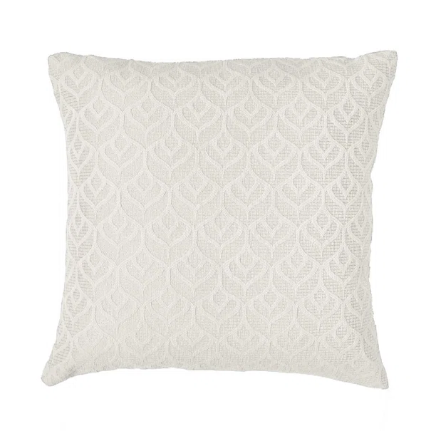 Διακοσμητική Μαξιλαροθήκη (42x42) Whitegg D0354-2 Ivory