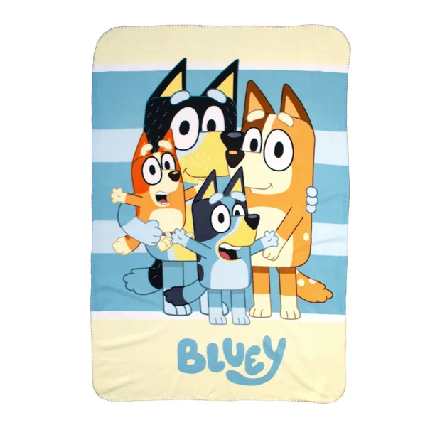 Κουβέρτα Fleece Κούνιας (100x140) Dimcol Bluey 55