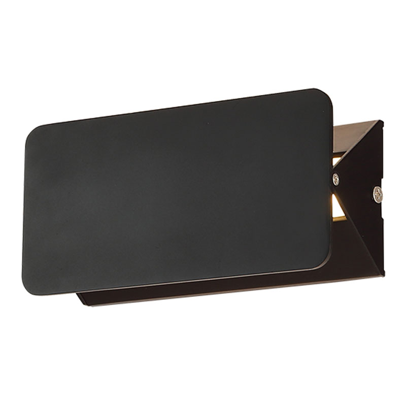 Απλίκα Τοίχου LED Aca Pyramid ZD80645LEDBK Black
