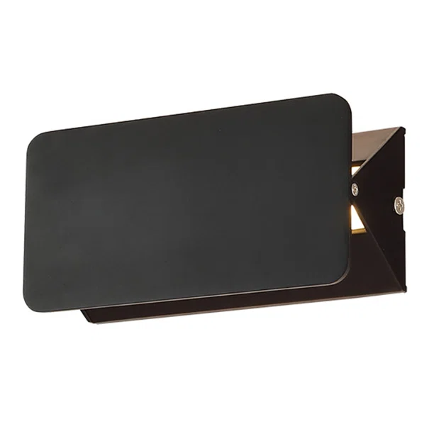 Απλίκα Τοίχου LED Aca Pyramid ZD80645LEDBK Black
