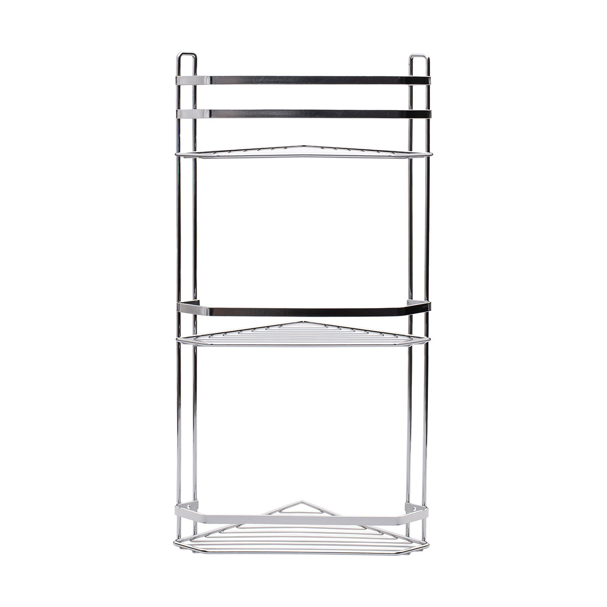 Γωνιακή Ραφιέρα Μπάνιου Τριπλή (27 7X18 1X53 9) Estia Elegant Chrome 02-6464 Οργάνωση & Αποθήκευση Ραφιέρες Εταζέρες Γωνιακές Spitishop