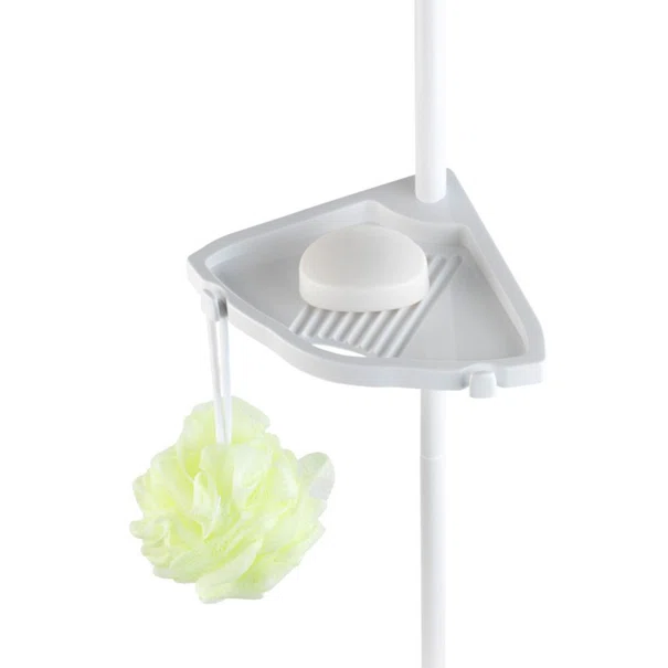 Γωνιακή Ραφιέρα Μπάνιου Τηλεσκοπική Wenko Easy White 3208010100