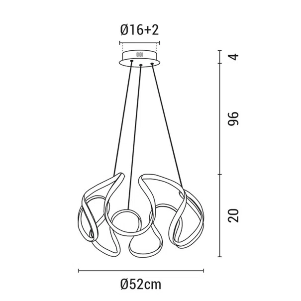 Φωτιστικό Οροφής LED Eurolamp 144-15009