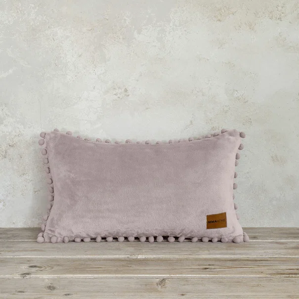 Διακοσμητικό Μαξιλαρι Fleece (30x50) Nima Macia Nude