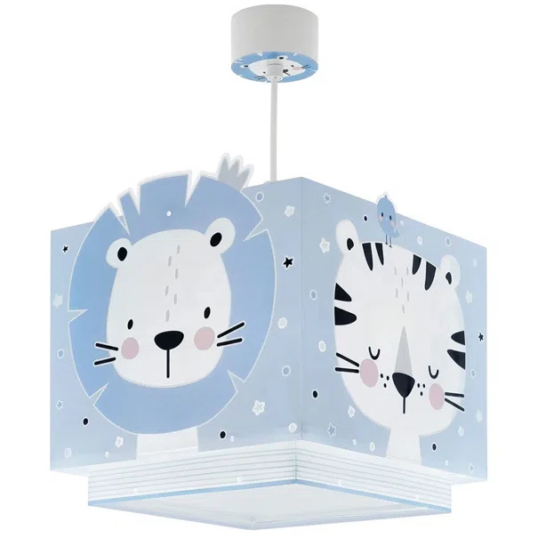 Παιδικό Φωτιστικό Οροφής Μονόφωτο Ango Baby Jungle Blue 63112T