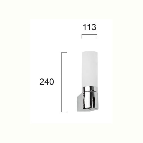 Φωτιστικό Μπάνιου Viokef Robert 4104800 Μπάνιο Φωτιστικά Spitishop