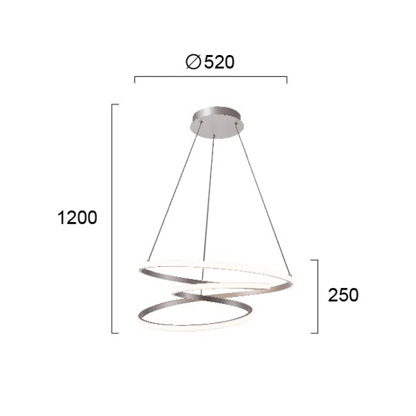 Φωτιστικό Οροφής LED Viokef Cort 4275500