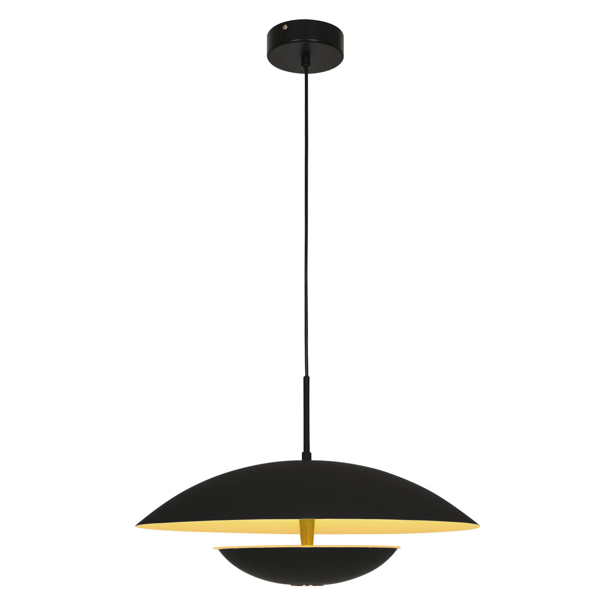 Φωτιστικό Οροφής Μονόφωτο LED Viokef Monica Black 4242200
