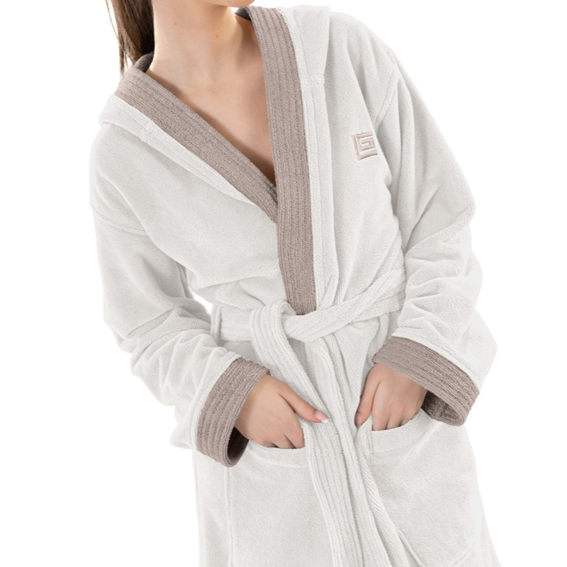Μπουρνούζι Guy Laroche Monogram Perla