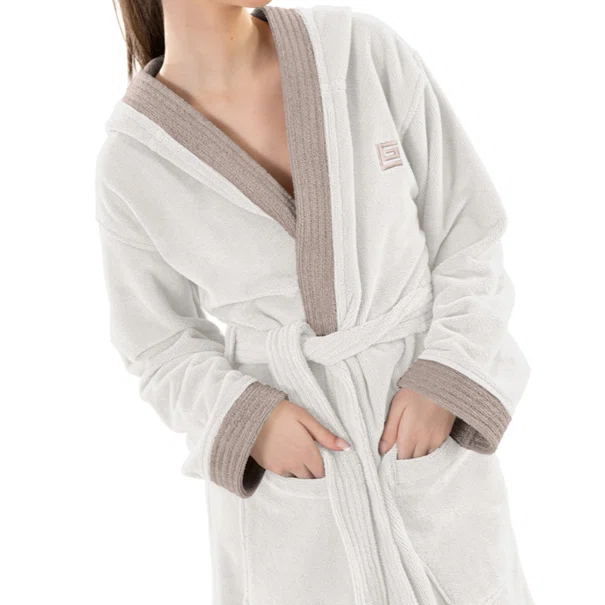 Μπουρνούζι Guy Laroche Monogram Perla
